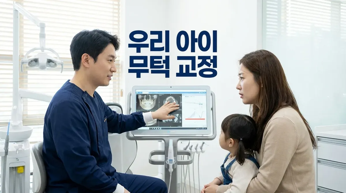 우리 아이 무턱 교정, 지금 안 하면 나중에 생니 뽑아야 할까요?