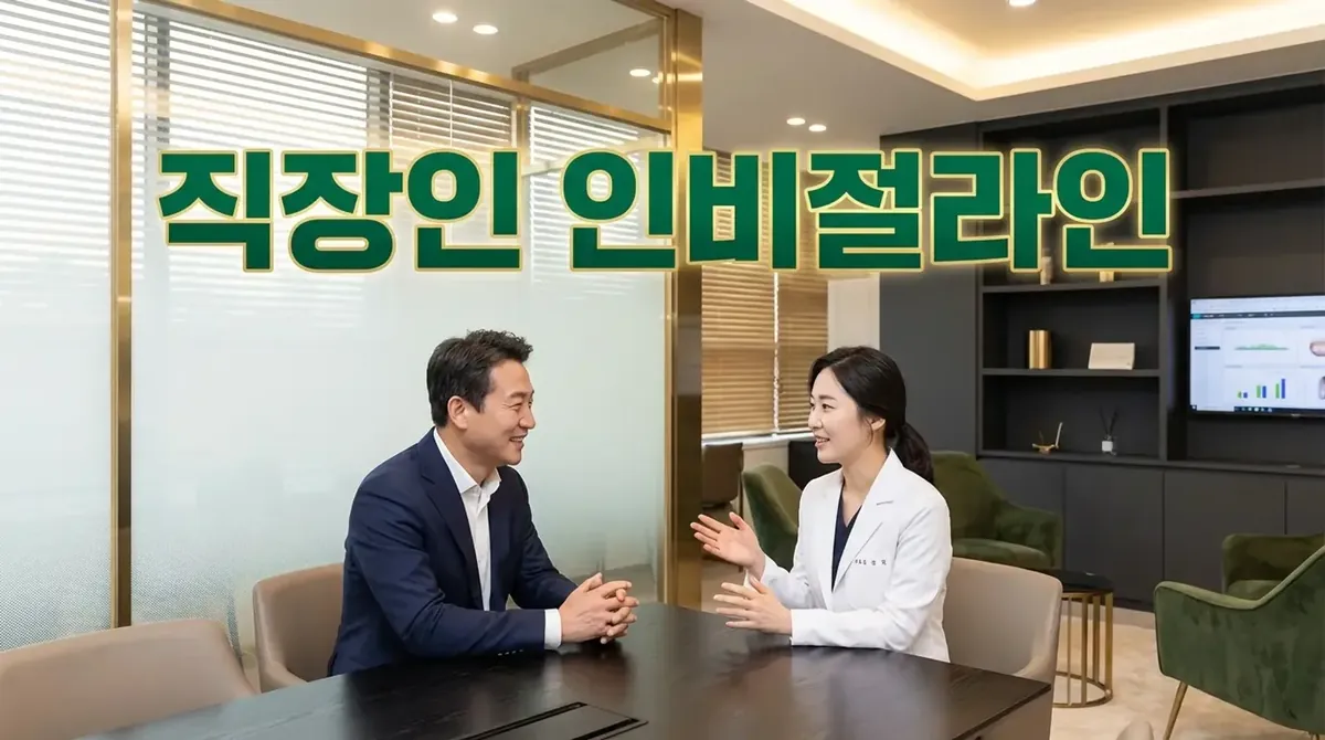 직장인 인비절라인, 회의 중 빼야 하나요? | 교정전문의