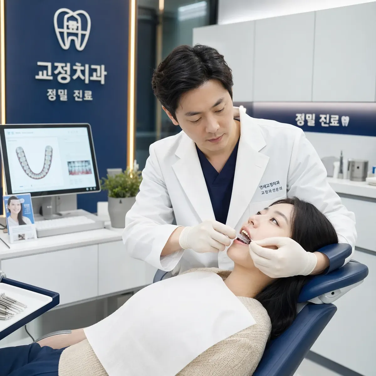 유지장치 장착 진료