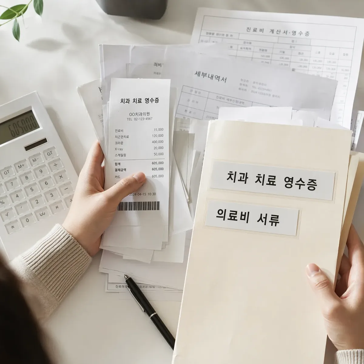 서류 정리