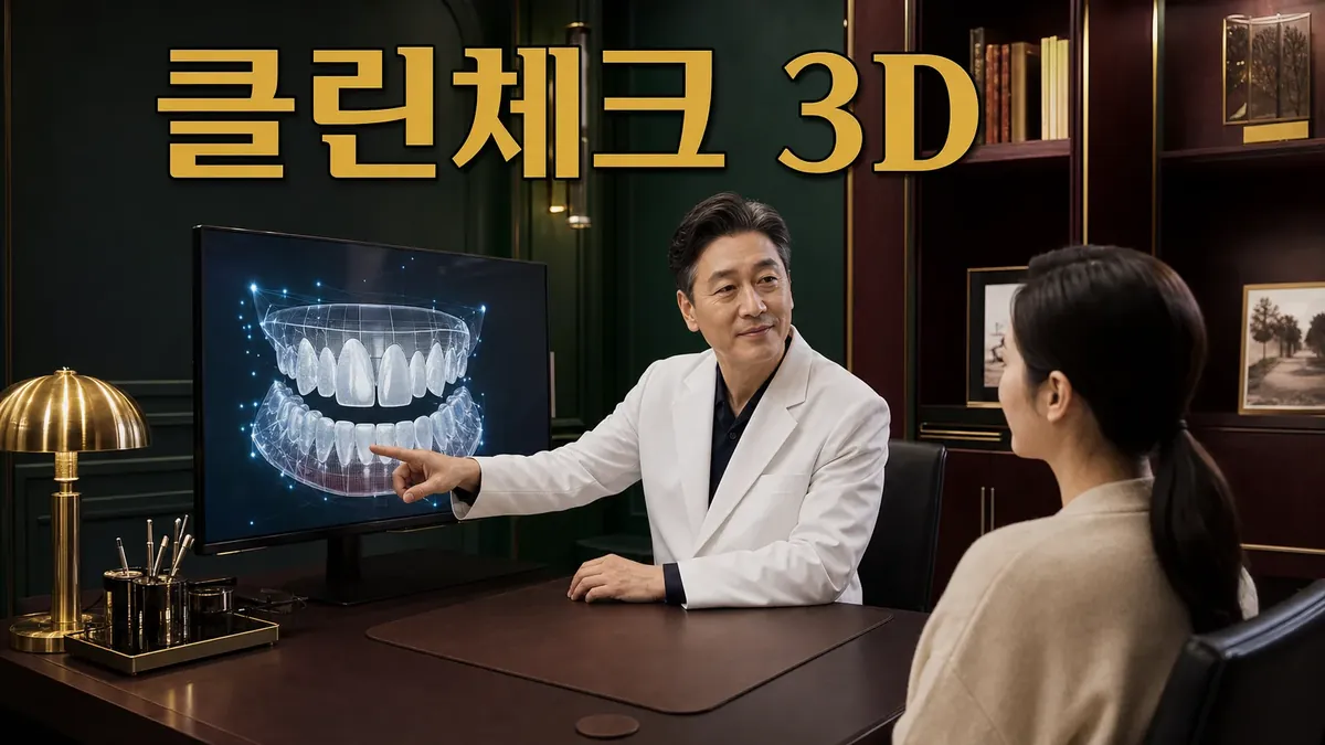 클린체크 3D 시뮬레이션, 교정 전 미리 보는 원리