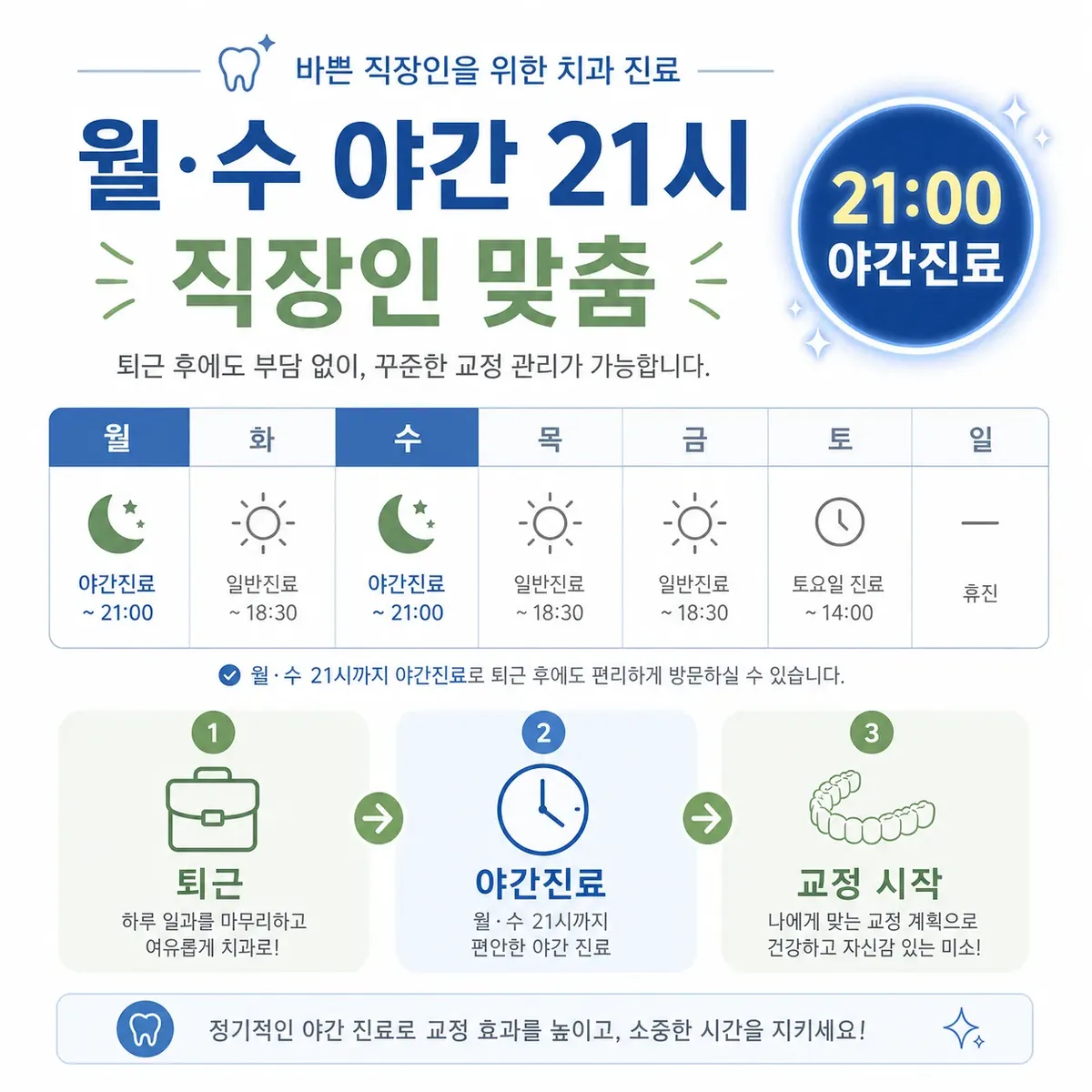 강서구 교정 평일 야간진료