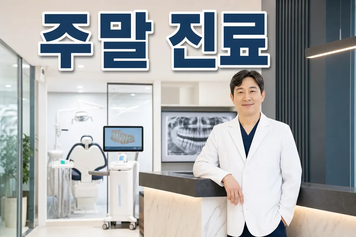 발산역 화곡동 교정치과 주말 진료, 어떻게 확인하나요